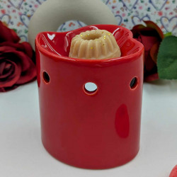 Brûle-parfums Coeur Rouge