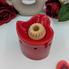Brûle-parfums Coeur Rouge
