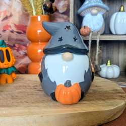 Brûle-parfum Gnome d'Halloween
