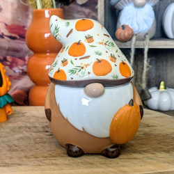 Brûle-parfum Gnome Citrouille