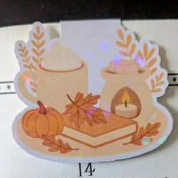 Marque-page Automne cosy