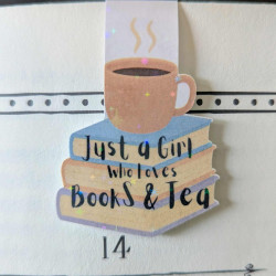 Marque-page Books&Tea