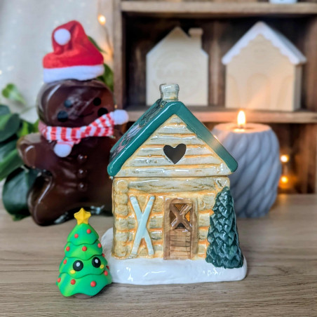 Brûle-parfums Chalet au Ski