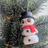 Suspension Bonhomme de Neige Kawaïï