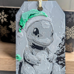 Étiquette Cadeau Salamèche