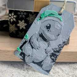 Étiquette Cadeau Salamèche