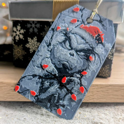 Étiquette Cadeau The Grinch...