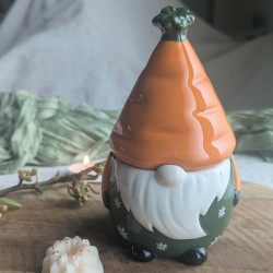 Brûle-parfums Gnome Carotte