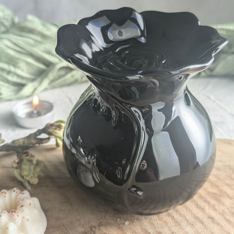 Brûle-parfums Rose Noire